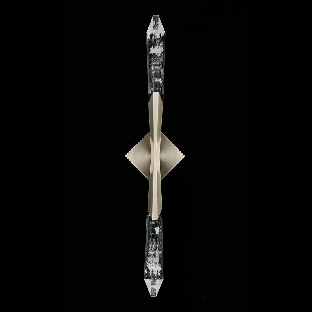 Бра Unico Silver FL1205-2W из кварца — Fluorite — фото 2