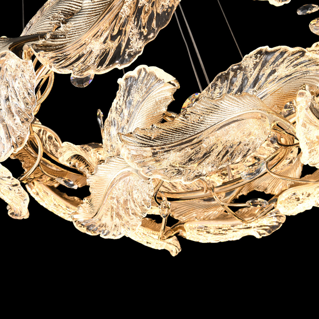 Люстра подвесная Felicity Gold FL1182-20P из смолы — Fluorite — фото 10