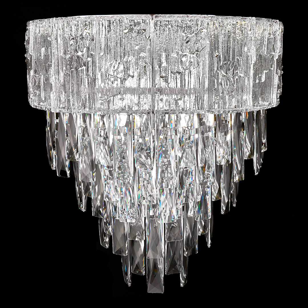 Бра Delight Chrome FL1088-3W из хрусталя — Fluorite