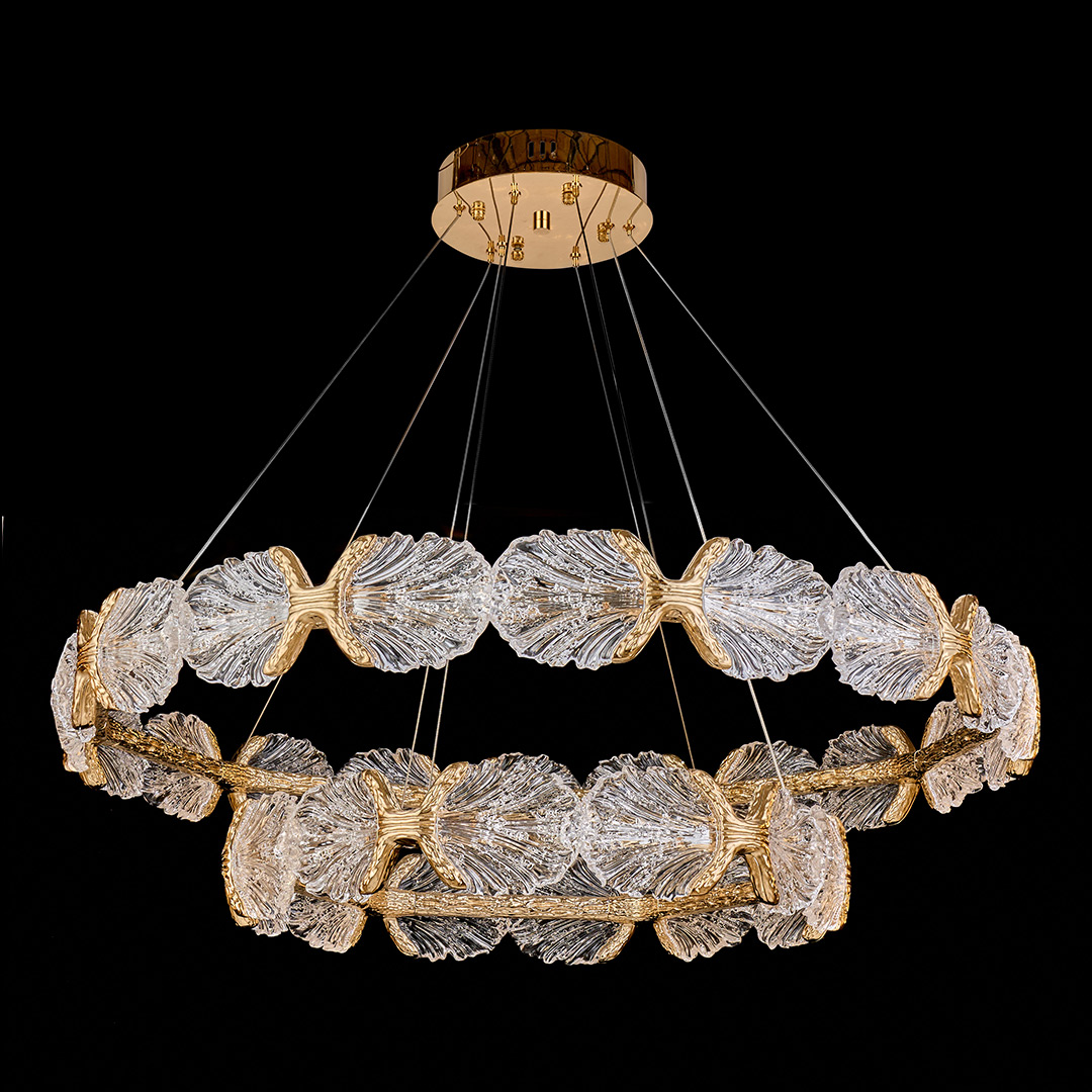 Люстра подвесная Pianta FL1170-10P из смолы — Fluorite