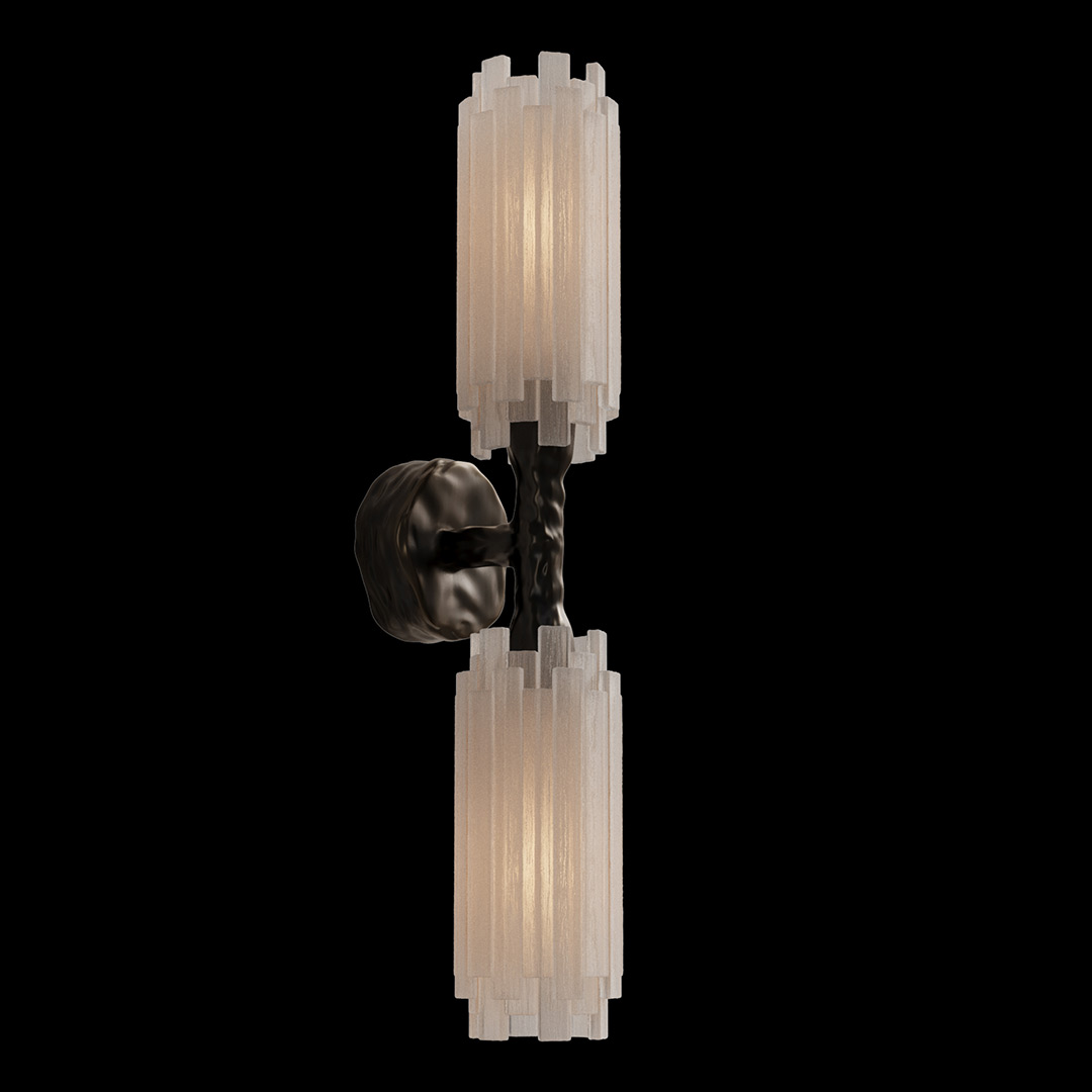 Бра Passion Black FL1220-2W из селенита — Fluorite