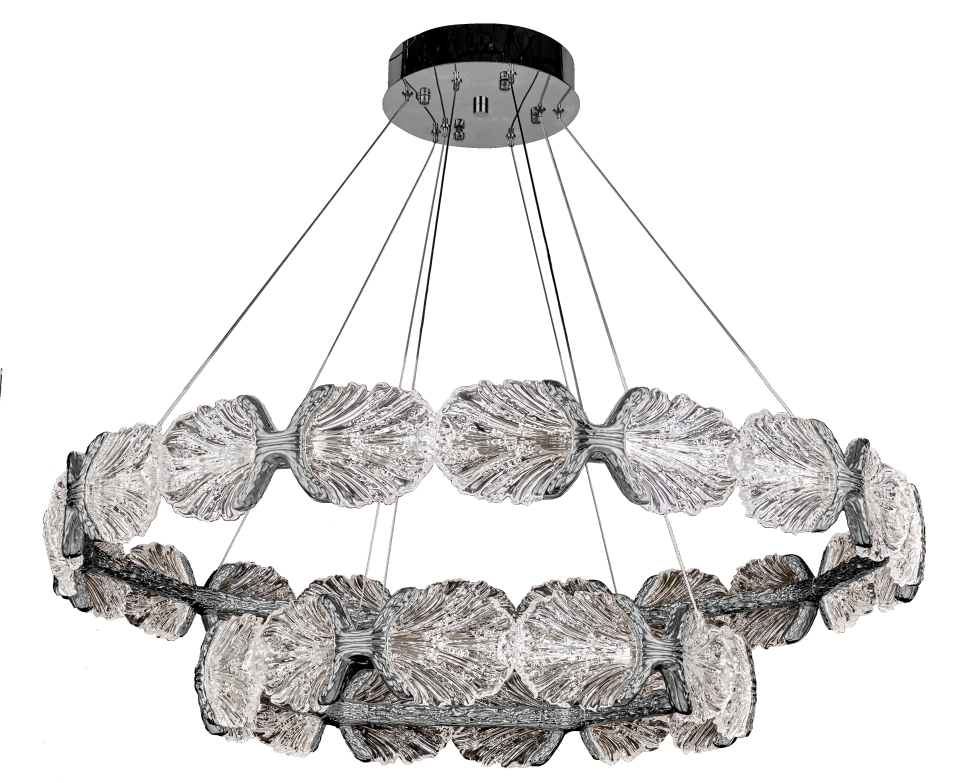 Люстра подвесная Pianta Silver FL1193-10P