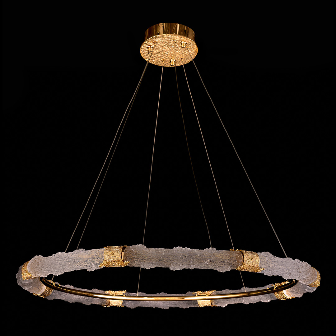 Люстра подвесная Sauvage FL1097-8PC из глазурированного стекла — Fluorite — фото 2