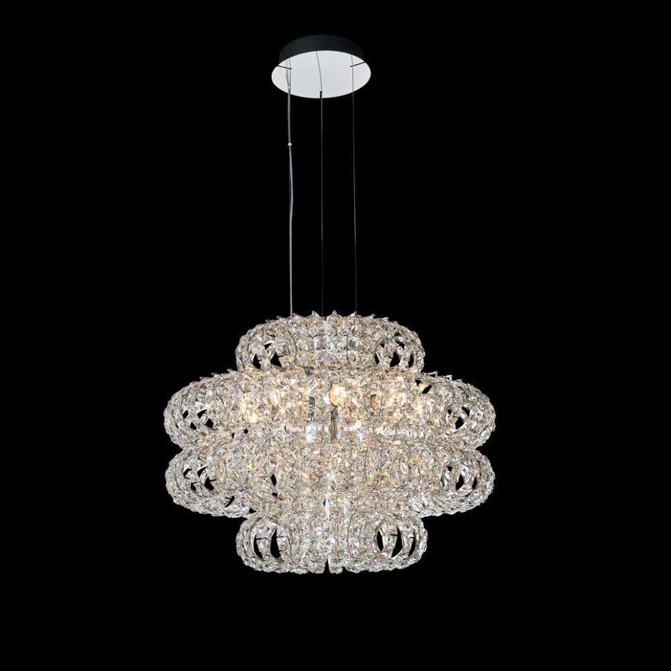 Люстра подвесная Brilliance Chrome FL1107-13P