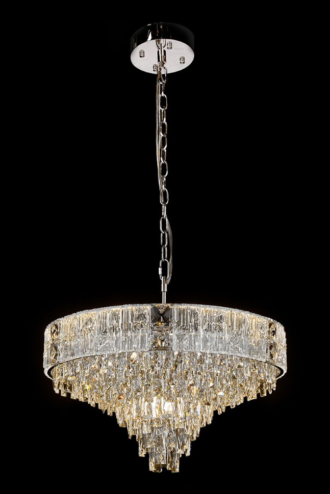 Люстра подвесная Delight Chrome FL1088-10P