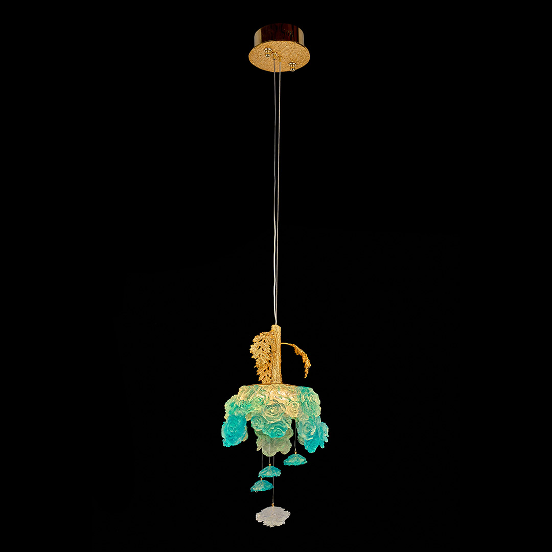 Подвесной светильник Pirilampo Turquoise FL1186-1PB