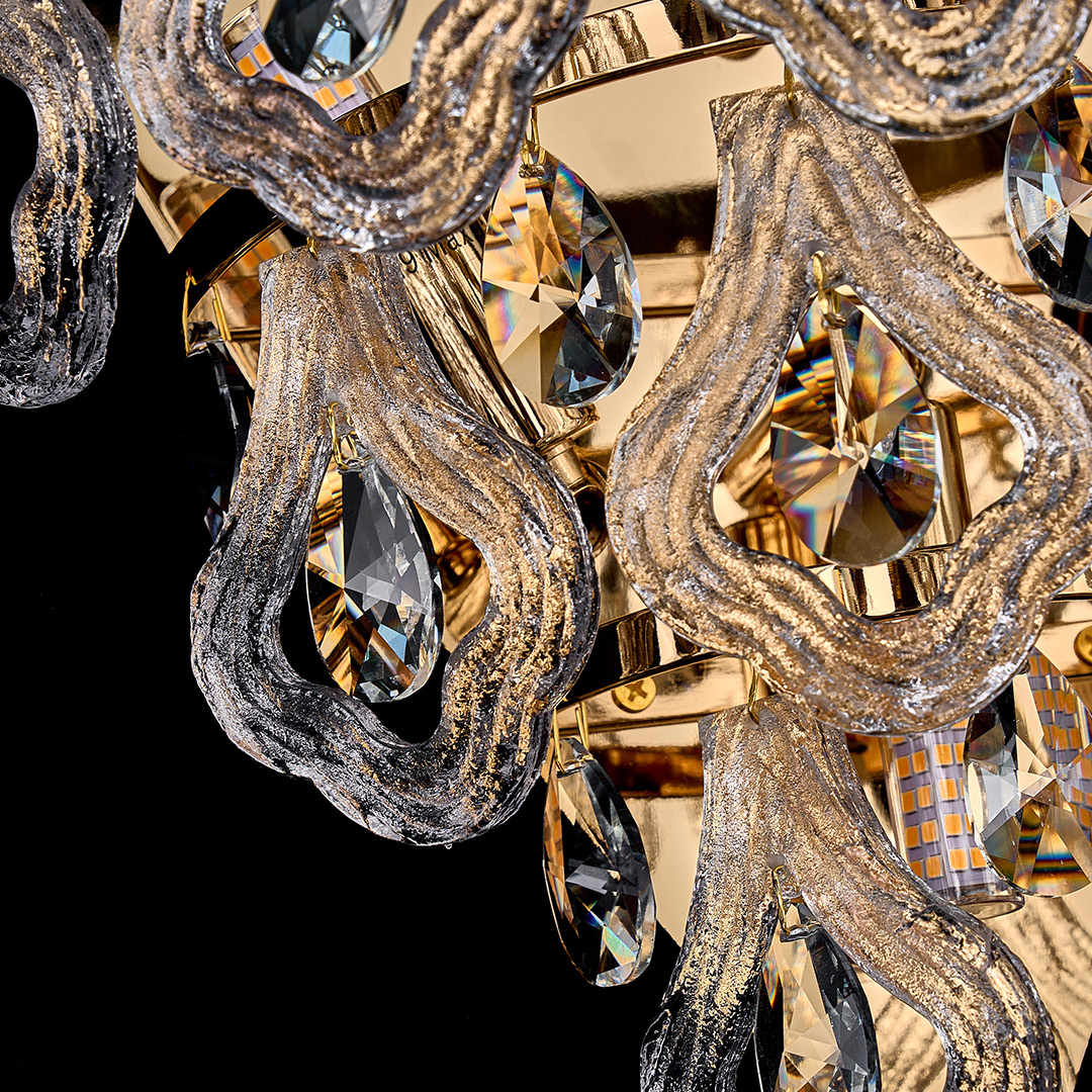 Бра Dignita FL1091-3W из хрусталя — Fluorite — фото 3