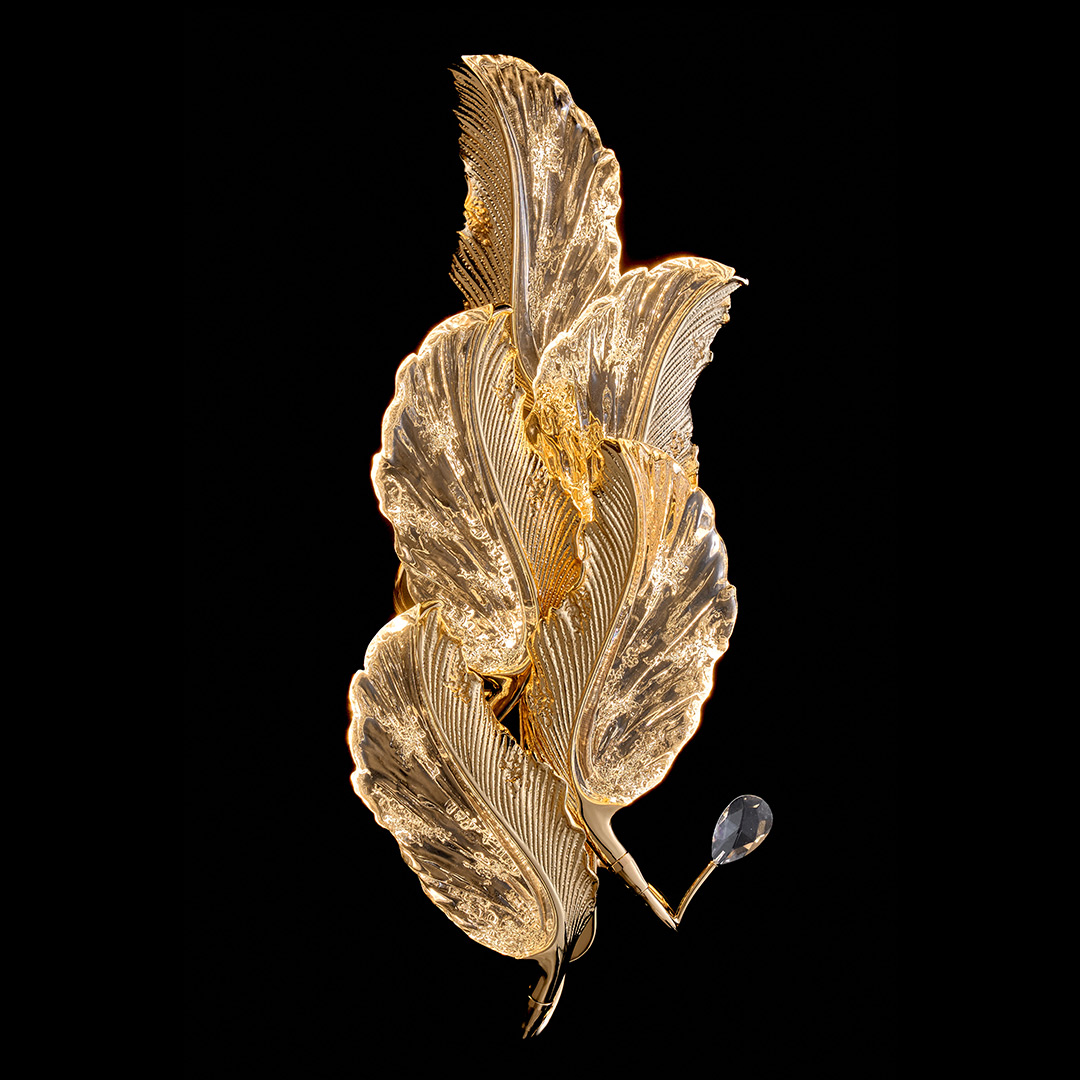 Бра Felicity Gold FL1182-3W из смолы — Fluorite — фото 2