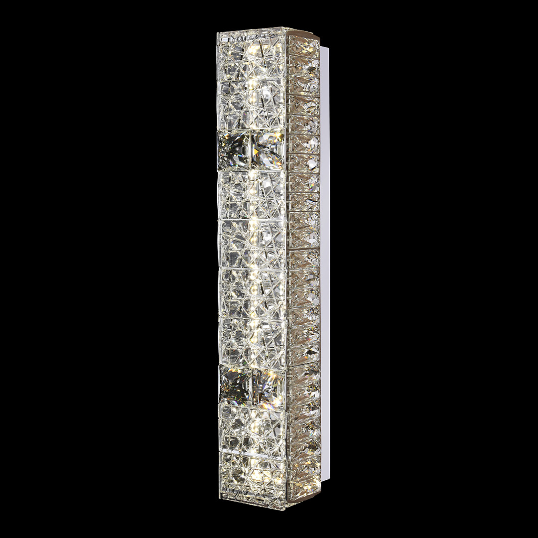 Бра Ravissement Chrome FL1068-3W из хрусталя — Fluorite