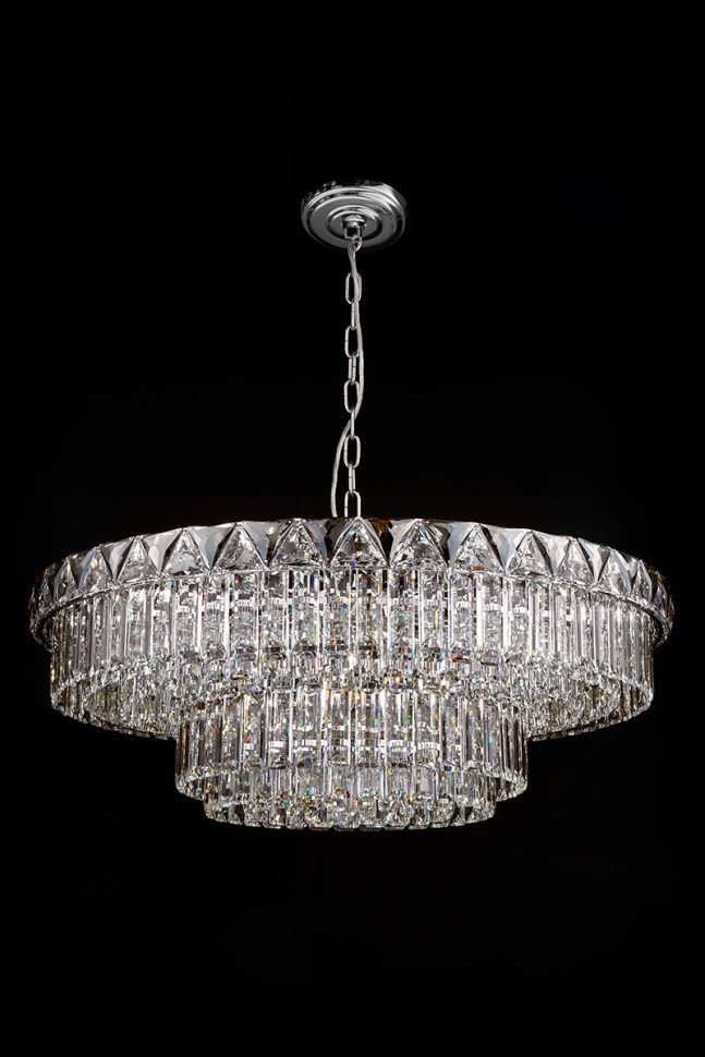 Люстра подвесная Normandie Chrome FL1085-21P
