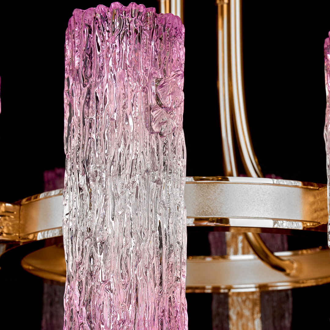 Люстра подвесная Inverno Rose FL1090-8P из смолы — Fluorite — фото 3