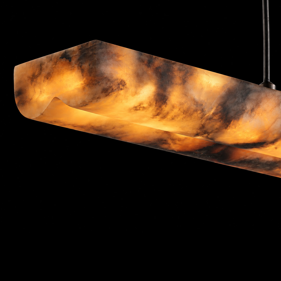 Подвесной светильник Mystix FL1199-10P из алебастра Tobacco — Fluorite — фото 5