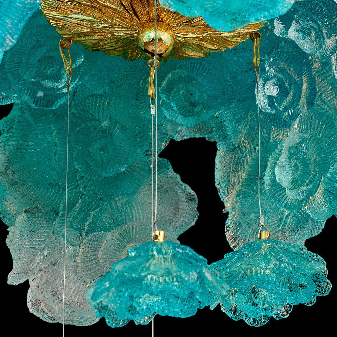 Подвесной светильник Pirilampo Turquoise FL1186-1PB