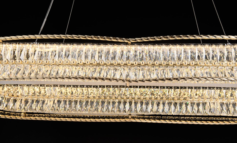 Люстра подвесная Sacrement Gold FL1181-9PO