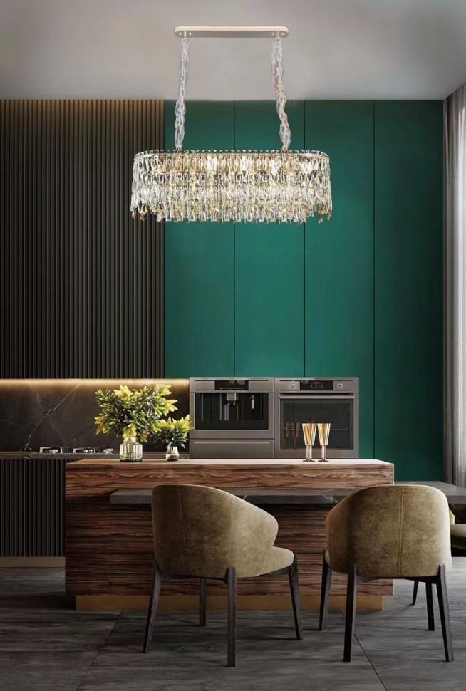 Люстра подвесная The Empress Chrome FL1062-21P